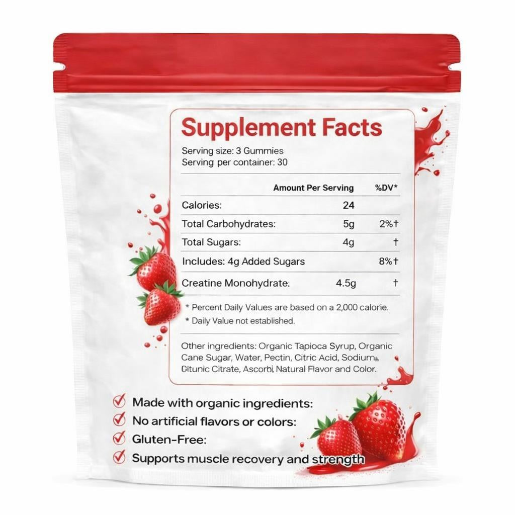 Creatine Monohydrate Gummies