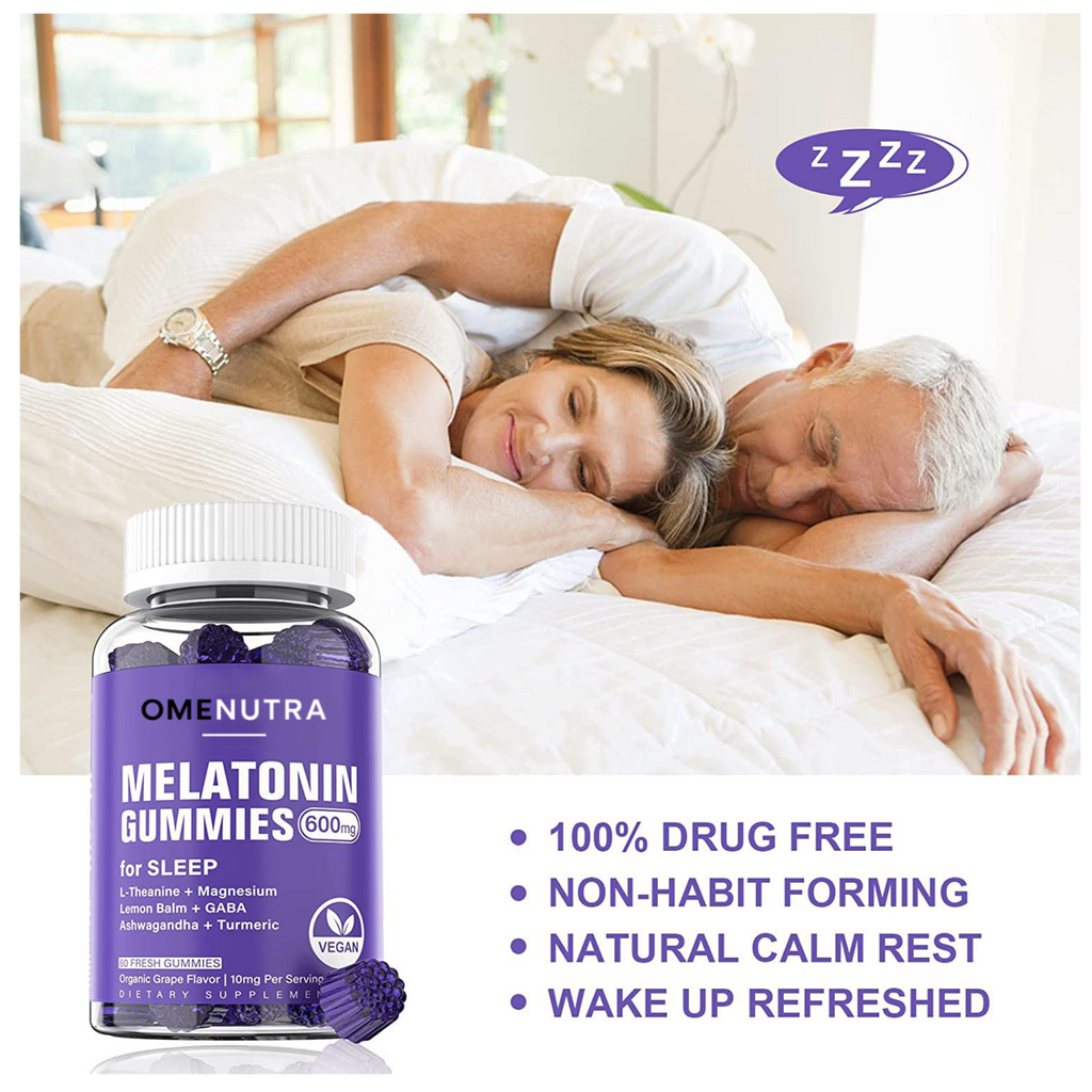 Melatonin Sleep Gummies – Restful Sleep Support (60ct)